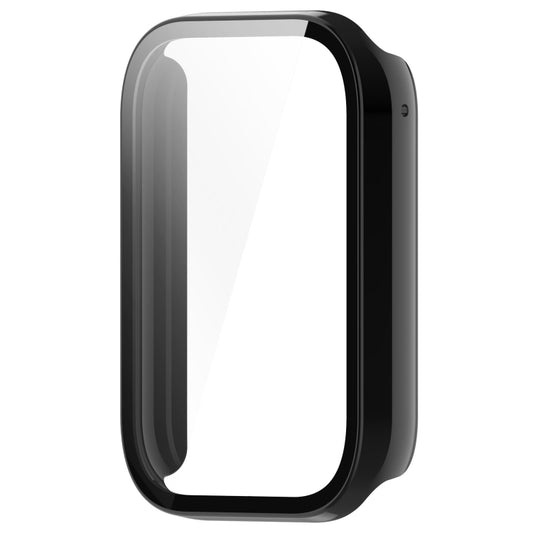 For Xiaomi Mi Band 8 Pro PC + Tempered Glass Film Integrated Watch Protective Case(Black) by buy2fix