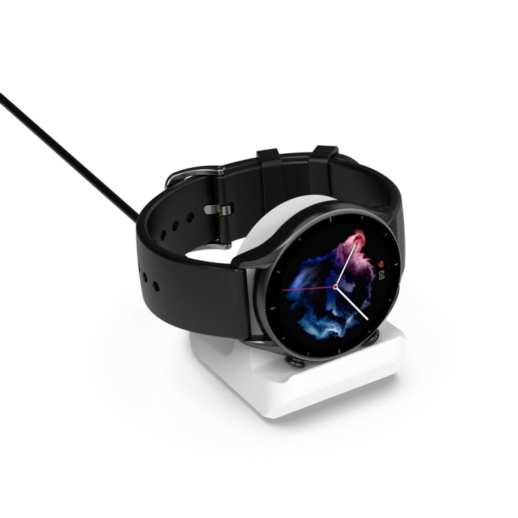 For Amazfit Bip 5 A2215 Smart Watch Silicone Charging Bracket(White) by buy2fix