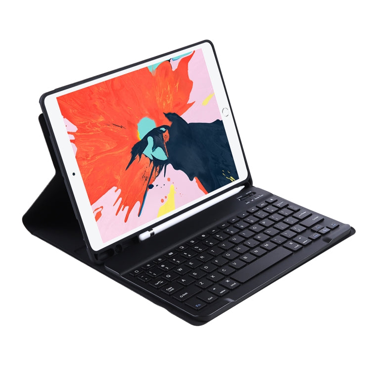 C-11B For iPad Air 4 / Air 5 / Pro 11 inch 2022 / 2021 / 2020 / 2018 Detachable ABS Candy Color Bluetooth Keyboard Tablet Case with Stand & Pen Slot(Black) - For iPad Pro by buy2fix | Online Shopping UK | buy2fix