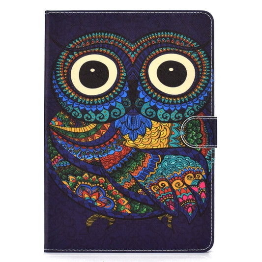 For iPad Pro 10.5 inch Colored Drawing Pattern Horizontal Flip PU Leather Case with Holder & Card Slot & Sleep / Wake-up Function(Owl) - iPad Pro 10.5 inch Cases by buy2fix | Online Shopping UK | buy2fix