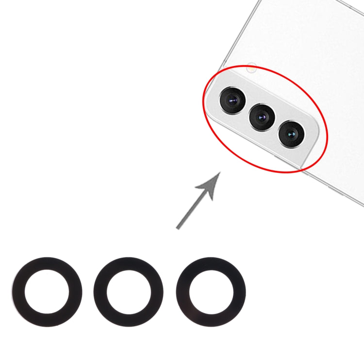 For Samsung Galaxy S22 5G SM-S901B 10set Back Camera Lens - by buy2fix | Online Shopping UK | buy2fix
