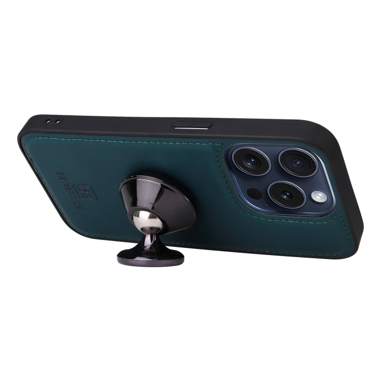 For iPhone 15 Pro BETOPNICE BN-005 2 in 1 Detachable Imitate Genuine Leather Phone Case(Blue) - iPhone 15 Pro Cases by BETOPNICE | Online Shopping UK | buy2fix