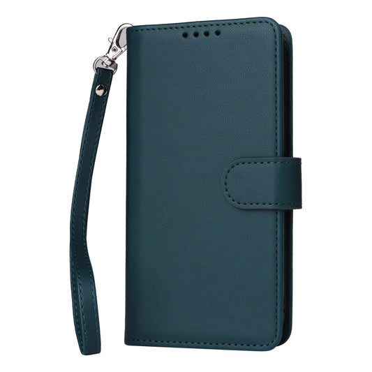 For iPhone 16 BETOPNICE BN-005 2 in 1 Detachable Imitate Genuine Leather Phone Case(Blue) by BETOPNICE