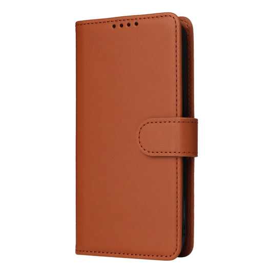 For Samsung Galaxy S24 5G BETOPNICE BN-005 2 in 1 Detachable Imitate Genuine Leather Phone Case(Brown) by BETOPNICE