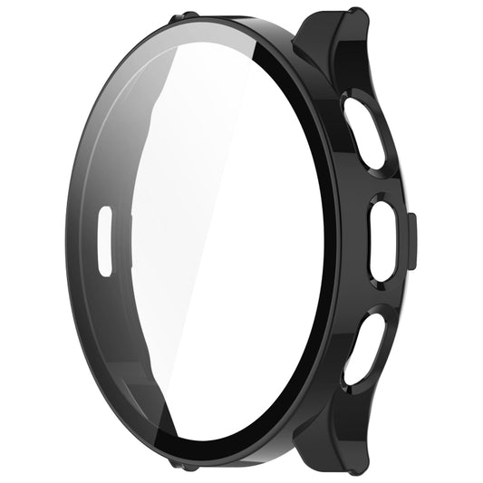 For Garmin Venu 3 PC + Tempered Glass Film Integrated Watch Case(Black) by buy2fix
