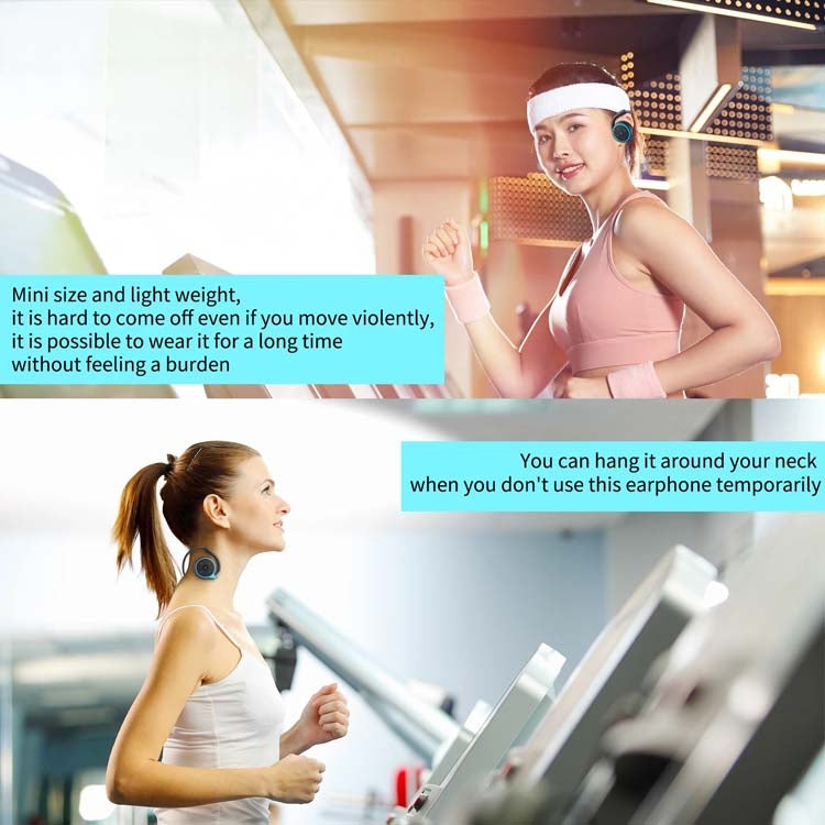 T&G A23 Binaural Hanging Neck Sports TWS Wireless Bluetooth Earphone(Red) by T&G