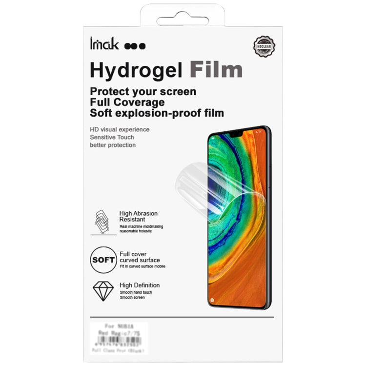 For Huawei Pura 70 2pcs imak Curved Full Screen Hydrogel Film Protector by imak
