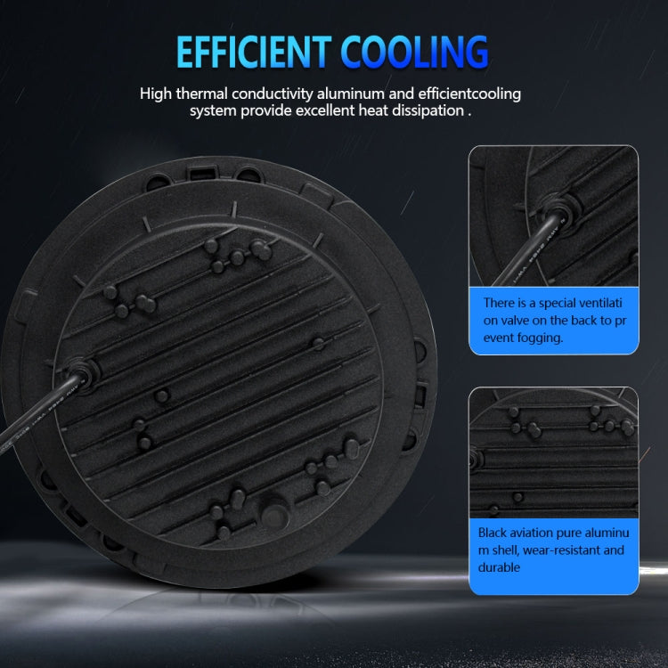 C0090 7 inch Car Colorful Round Angel Eye Headlight by buy2fix