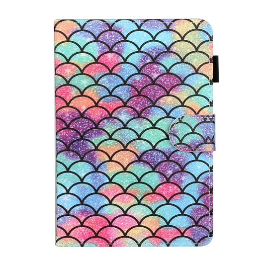 For 7 inch Universal Tablet PC Colored Drawing Pattern Horizontal Flip PU Leather Case with Holder & Card Slot(Diamond) - 7 inch by buy2fix | Online Shopping UK | buy2fix