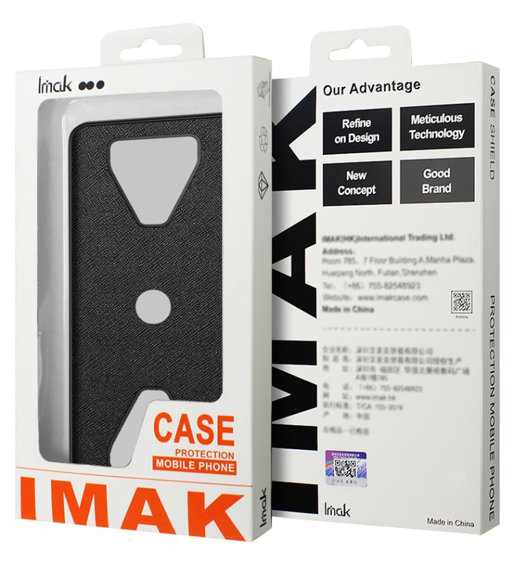 For Huawei Mate 60 Pro / 60 Pro+ IMAK LX-5 Series Shockproof PC + PU + TPU Protective Phone Case(Carbon Fiber Texture) by imak