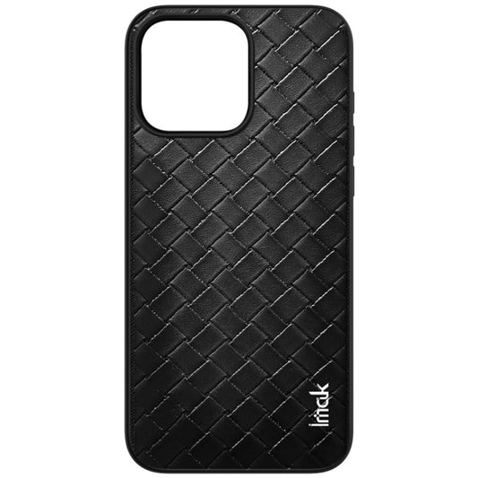 For iPhone 15 Pro IMAK LX-5 Series Shockproof PC + PU + TPU Protective Phone Case(Weaving Texture) by imak