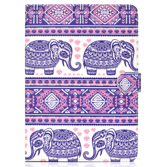 For iPad Pro10.5 inch Colored Drawing Pattern Horizontal Flip PU Leather Case with Holder & Card Slot & Sleep / Wake-up Function(Totem Elephant) - iPad Pro 10.5 inch Cases by buy2fix | Online Shopping UK | buy2fix