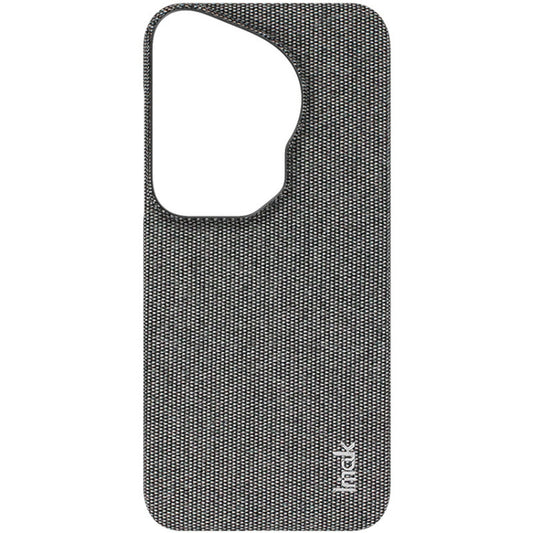 For Huawei Pura 70 Ultra imak Ruiyi Series Cloth Texture PU + PC Phone Case(Dark Grey) by imak