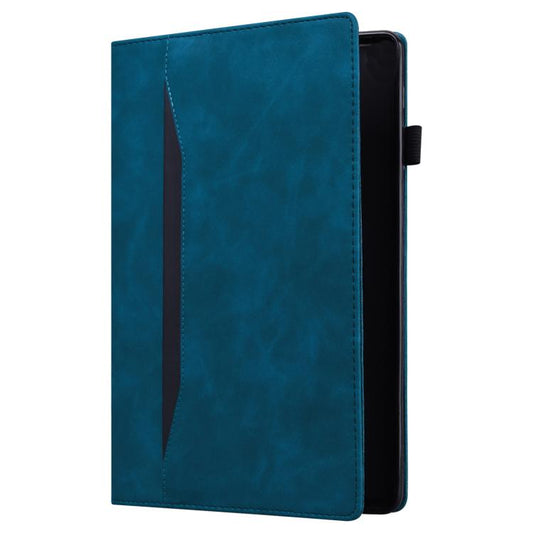 For Samsung Galaxy Tab S10 FE+ Splicing Shockproof Leather Tablet Case(Blue) - Galaxy Tab S10 FE+ by buy2fix | Online Shopping UK | buy2fix
