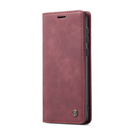 For Samsung Galaxy A35 5G CaseMe 013 Multifunctional Horizontal Flip Leather Phone Case(Wine Red) by CaseMe