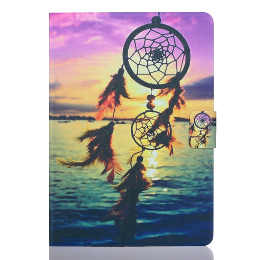 For Samsung Galaxy Tab A11 / A9 Voltage Coloured Drawing Smart PU Tablet Case with Sleep / Wake-up Function(Dreamcatcher) by buy2fix