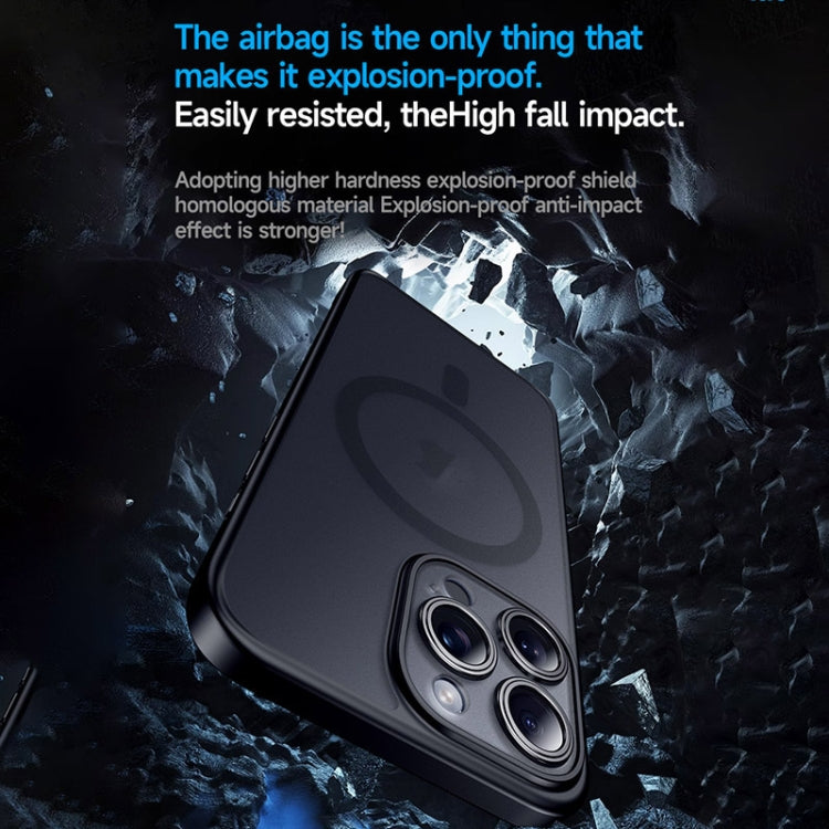 For iPhone 15 Plus SULADA Magsafe Magnetic Matte PC + TPU Phone Case(Dark Purple) by SULADA