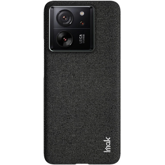 For Xiaomi 13T 5G / 13T Pro 5G imak Ruiyi Series Cloth Texture PU + PC Phone Case(Black) by imak