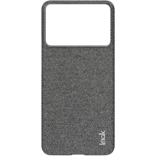 For Xiaomi Redmi K70 5G/K70 Pro 5G imak Ruiyi Series Cloth Texture PU + PC Phone Case(Dark Grey) by imak