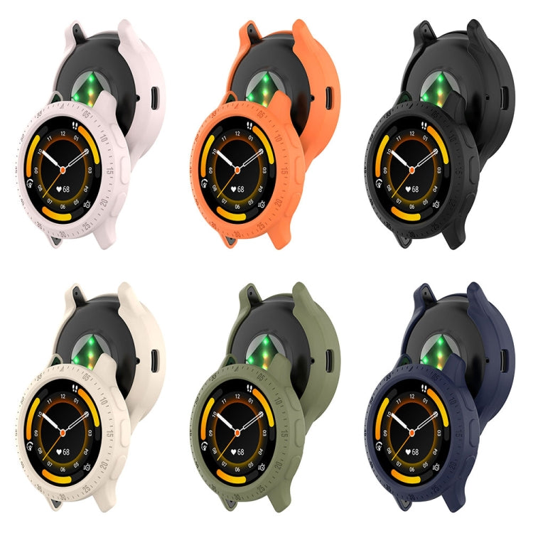 For Garmin Venu 3 Half Pack Hollow TPU Armor Watch Protective Case(Starlight Color) by buy2fix