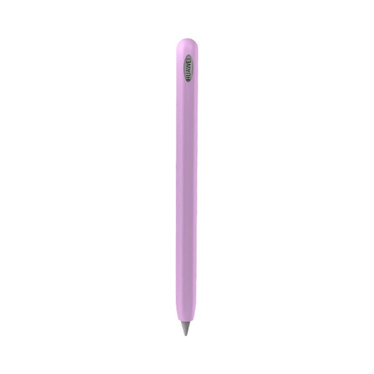 For Huawei M-pencil Stylus Touch Pen Integrated Non-slip Silicone Protective Cover(Light Purple) by buy2fix
