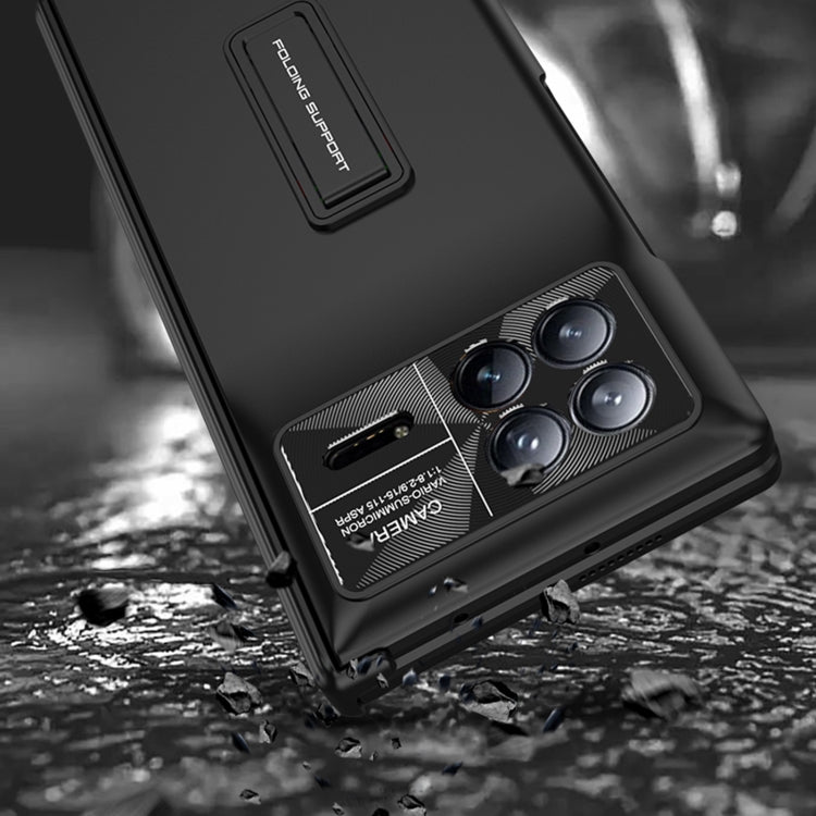 For Xiaomi Mix Fold 3 GKK Integrated Magnetic Folding Hinge All-inclusive Phone Case(Black) by GKK
