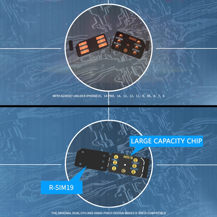 R-SIM 19 Turns Locked Phone Into Unlocked iOS17 System Universal 5G Unlocking Card - Unlock SIM Card by buy2fix | Online Shopping UK | buy2fix