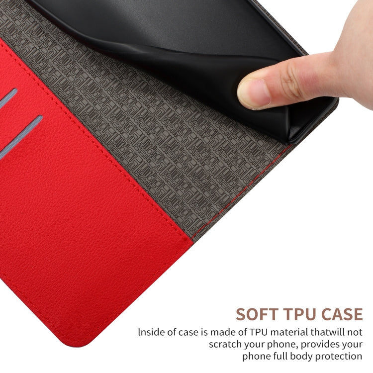 For Google Pixel 9 Pro XL Rhombic Grid Texture Leather Phone Case(Red) by buy2fix