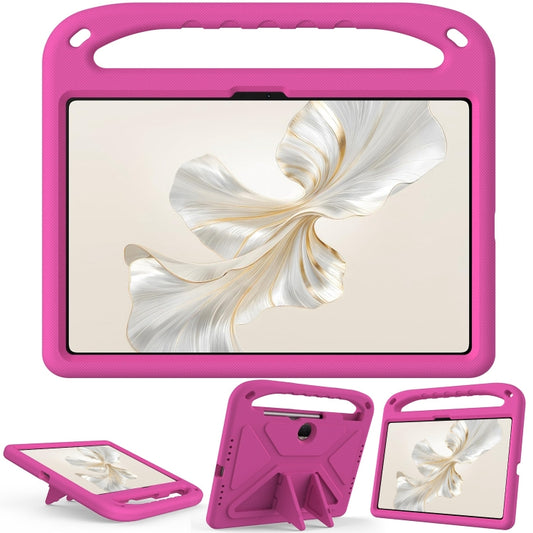 For Honor Pad 9 Handle Portable EVA Shockproof Tablet Case(Rose Red) - Honor by buy2fix | Online Shopping UK | buy2fix