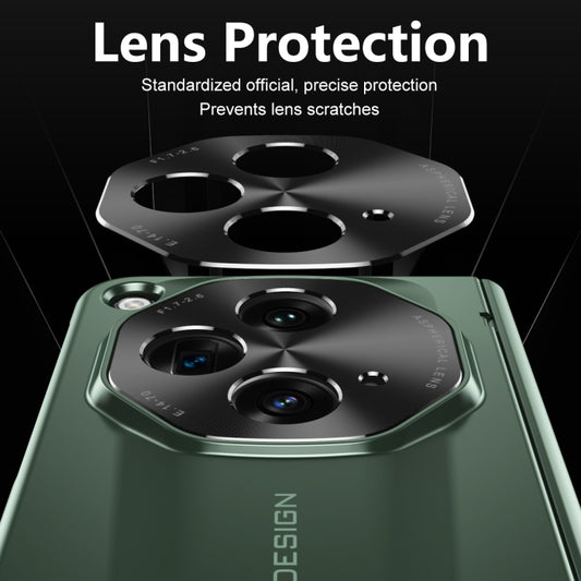 For OPPO Find N3 / OnePlus Open Integrated Frosted Electroplating Full Coverage Phone Case(Green) - OnePlus Cases by buy2fix | Online Shopping UK | buy2fix