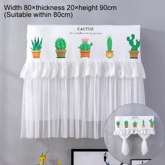 Do Not Take Dust-proof And Anti Direct Blowing Simple Wind Hanging Machine Air Conditioner Moon Cover, Size:Width 80 × Thickness 20 × Height 90cm(Small Pot) by buy2fix