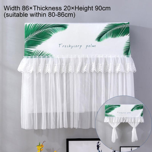 Do Not Take Dust-proof And Anti Direct Blowing Simple Wind Hanging Machine Air Conditioner Moon Cover, Size:Width 86 × Thickness 20 × Height 90cm(Plantain Leaves) by buy2fix
