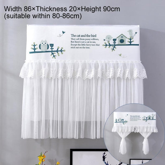 Do Not Take Dust-proof And Anti Direct Blowing Simple Wind Hanging Machine Air Conditioner Moon Cover, Size:Width 86 × Thickness 20 × Height 90cm(Zoo) by buy2fix