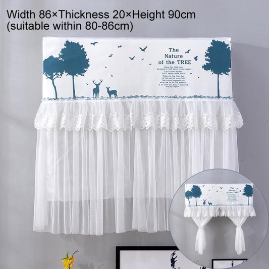 Do Not Take Dust-proof And Anti Direct Blowing Simple Wind Hanging Machine Air Conditioner Moon Cover, Size:Width 86 × Thickness 20 × Height 90cm(Shadow Of The Trees) by buy2fix