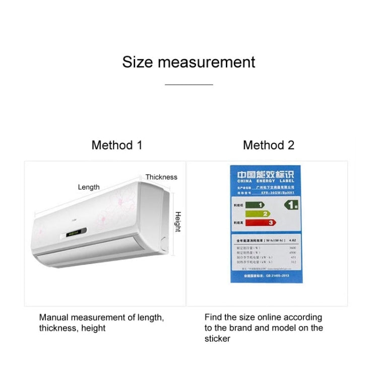 Do Not Take Dust-proof And Anti Direct Blowing Simple Wind Hanging Machine Air Conditioner Moon Cover, Size:Width 92 × Thickness 20 × Height 90cm(Clusters Of Stars) by buy2fix