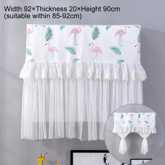 Do Not Take Dust-proof And Anti Direct Blowing Simple Wind Hanging Machine Air Conditioner Moon Cover, Size:Width 98 × Thickness 20 × Height 90cm(Flamingo) by buy2fix