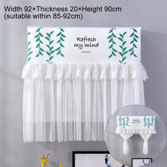 Do Not Take Dust-proof And Anti Direct Blowing Simple Wind Hanging Machine Air Conditioner Moon Cover, Size:Width 98 × Thickness 20 × Height 90cm(Cane Vine) by buy2fix