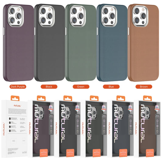 For iPhone 15 Pro Mutural Mingdian Series MagSafe Magnetic Phone Case(Dark Purple) by Mutural