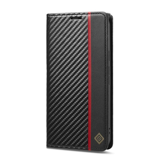 For Google Pixel 10 / 10 Pro LC.IMEEKE Carbon Fiber Leather Phone Case(Vertical Black) - Google Cases by LC.IMEEKE | Online Shopping UK | buy2fix