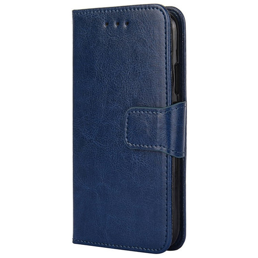 For Motorola Moto G Play 4G 2024 Crystal Texture Leather Phone Case(Royal Blue) by buy2fix