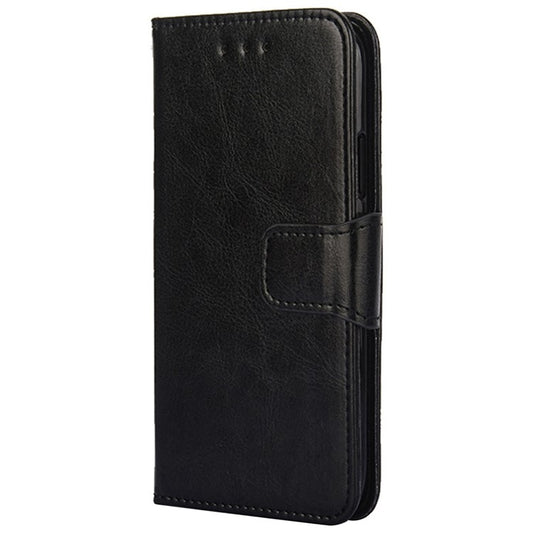 For Motorola Edge 5G 2024 Crystal Texture Leather Phone Case(Black) by buy2fix