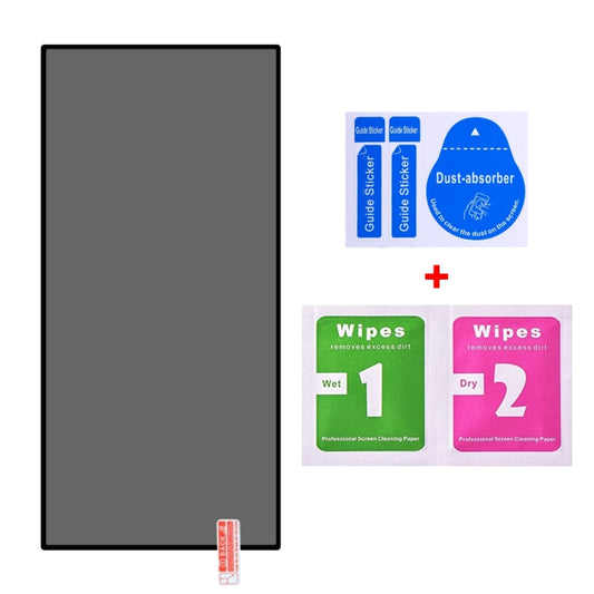 For Samsung Galaxy S24 Ultra 5G Full Cover Anti-peeping Tempered Glass Film, Support Fingerprint Unlocking by buy2fix