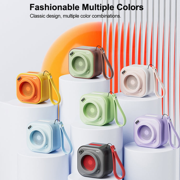 EWA A132 Portable Mini Stereo Wireless Bluetooth Speaker(Green) by EWA