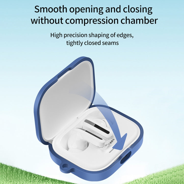 For Xiaomi Redmi Buds 5 Shockproof TPU Earphone Protective Case with Hook(Yellow) by buy2fix