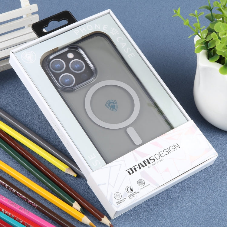 For iPhone 15 Pro DFANS DESIGN Magsafe Magnetic Phone Case(Grey) by DFANS DESIGN