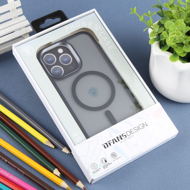 For iPhone 15 Pro DFANS DESIGN Magsafe Magnetic Phone Case(Black) by DFANS DESIGN