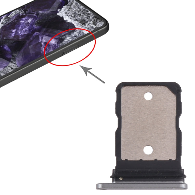 For Google Pixel 8 Original SIM Card Tray (Grey) by buy2fix
