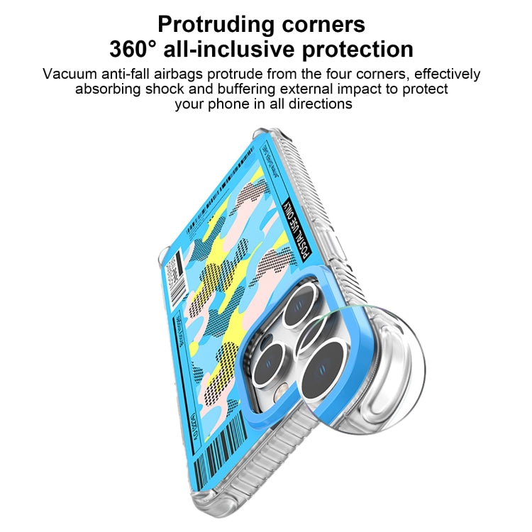 For iPhone 15 Pro Mutural Billboard Series Phone Case(Purple) - iPhone 15 Pro Cases by Mutural | Online Shopping UK | buy2fix