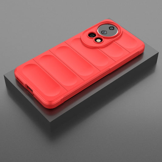 For Huawei nova 12 Ultra / 12 Pro Magic Shield TPU + Flannel Phone Case(Red) by buy2fix