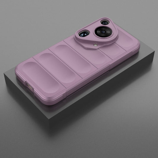 For Huawei Pura 70 Ultra Magic Shield TPU + Flannel Phone Case(Purple) by buy2fix